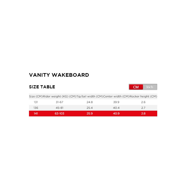 WAKEBOARD JOBE MADDOX - 142 - 272523002-142 -
